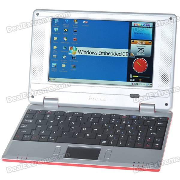 Netbook TFT de 7 "LCD Windows CE 6.0 VIA8505 CPU WiFi Netboo